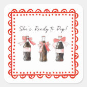 Red Baby Soda Ready to POP Sticker (Voorkant)
