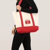 Red Bag Sjabloon Tote Bag (Voorkant (product))