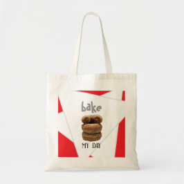 Red Bak My Day Tote Bag