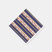 Red Bald Eagle America Paper Napkin Servet (Hoek)