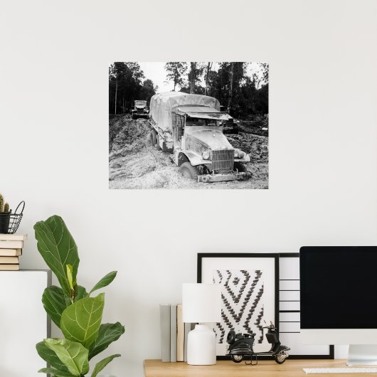 Red Ball Express Poster (Thuiskantoor)