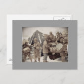 Red Ball Express Supply Convoy Briefkaart (Voorkant / Achterkant)