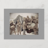 Red Ball Express Supply Convoy Briefkaart (Voorkant)