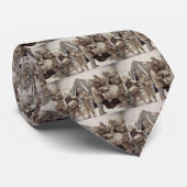 Red Ball Express Supply Convoy Stropdas (Opgerold)