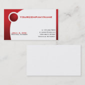 Red Ball Visitekaartje (Voorkant / Achterkant)