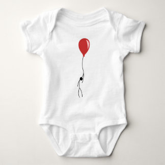 Red balloon romper