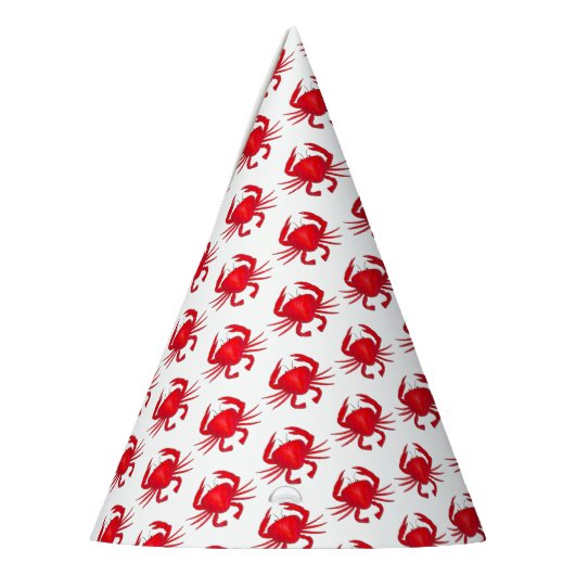 Red Baltimore Maryland MD Chesapeake Bay Crabs Feesthoedjes (Links)