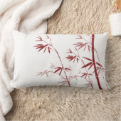 Red Bamboo Pillow Kussen (Deken)