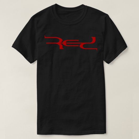 Red Band Logo Sticker T-shirt (Design voorkant)