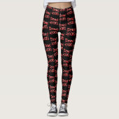 Red Band Rocks in het rood Leggings