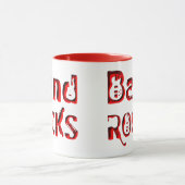 Red Band Rocks in het rood Mok (Midden)