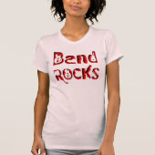 Red Band Rocks in het rood T-shirt (Voorkant)