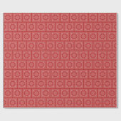 Red Bandana Design Cadeaupapier (Vlak)