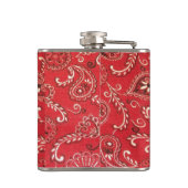 Red Bandana Heupfles (Achterkant)