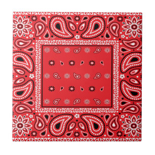 Red bandana paisley bandanas country rap hip hop f tegeltje