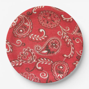 Red Bandana Papieren Bordje