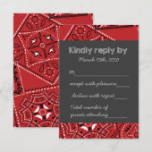 Red Bandana RSVP (Voorkant / Achterkant)