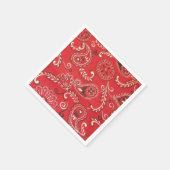 Red Bandana Servet (Hoek)