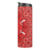 Red Bandana Thermosbeker (Geroteerd rechts)