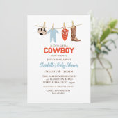 Red Bandana Westerne Cowboy Birthday Kaart (Staand voorkant)