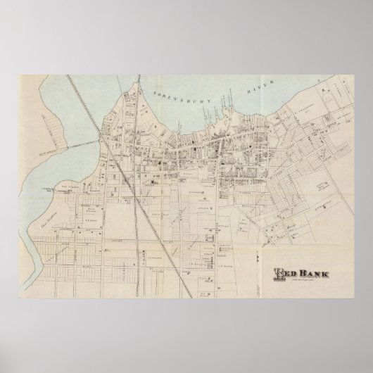 Red Bank, Ner Jersey Poster (Voorkant)