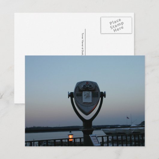 Red Bank Tower Viewer Briefkaart (Voorkant / Achterkant)