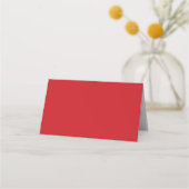 Red Bar Mitswa vliegticket Place Card Plaatskaartje (Achterkant)