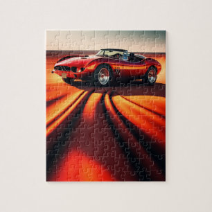 Red Barchetta Legpuzzel