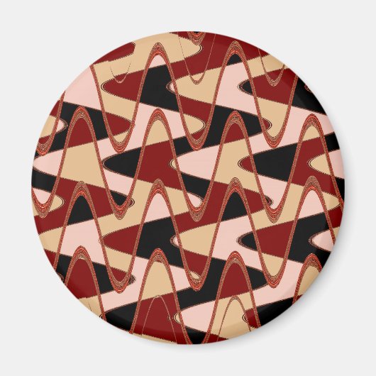 Red Barn Abstract 4, 2015 (foto) | SVP-Afbeeldinge Magneet (Voorkant)