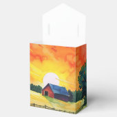 Red Barn Boerderij Bedankdoosjes (Geopend)