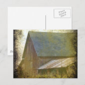 Red Barn Briefkaart (Voorkant / Achterkant)