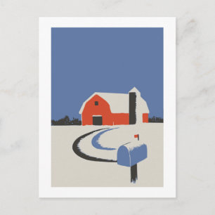 Red Barn Briefkaart