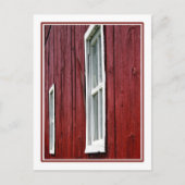 Red Barn Briefkaart (Voorkant)