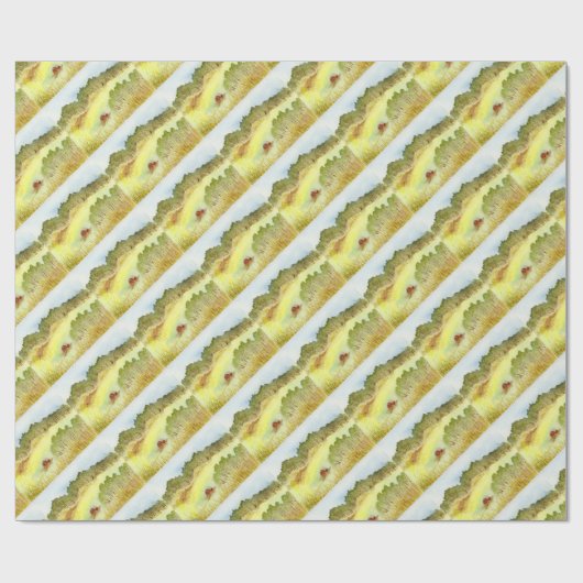 Red Barn Cadeaupapier (Vlak)