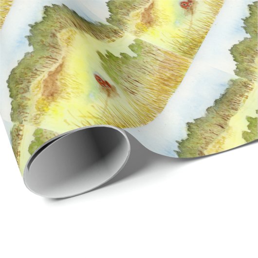 Red Barn Cadeaupapier (Rol Hoek)