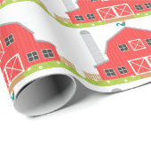 Red Barn Cadeaupapier (Rol Hoek)
