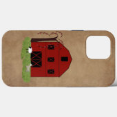 Red Barn Case-Mate iPhone Case (Achterkant (horizontaal))