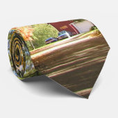 Red Barn Country Road Stropdas (Opgerold)