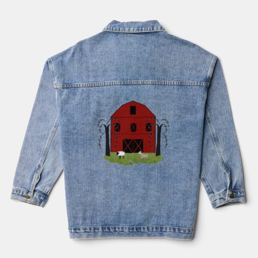 Red Barn Denim Jacket (Achterkant)