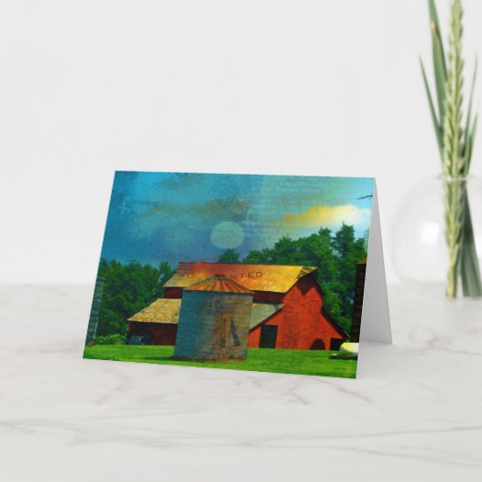 ReD BaRn DiGiTaL aRt Kaart (Voorkant)