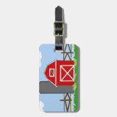 Red Barn en Silo Bagagelabel (Voorkant verticaal)