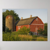 Red Barn en Silo Poster (Voorkant)