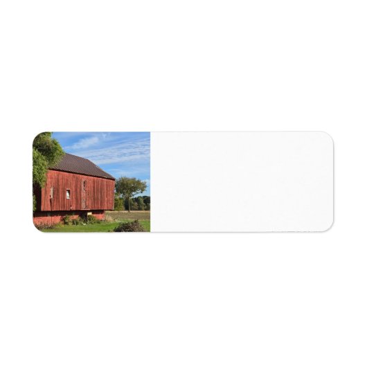 Red Barn Etiket (Voorkant)