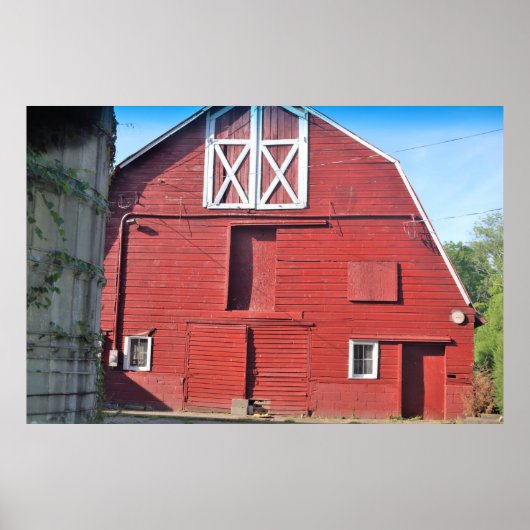 Red Barn Foto Poster (Voorkant)