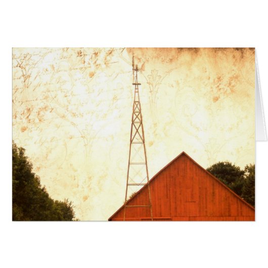 Red Barn gemengde media (Voorkant Horizontaal)