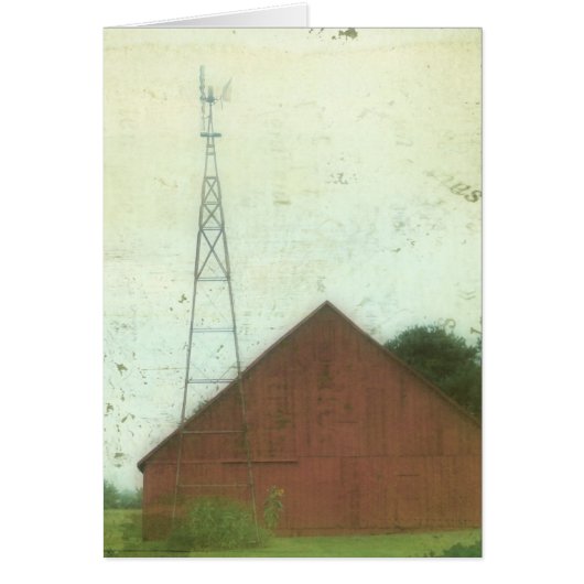 Red Barn gemengde media (Voorkant)