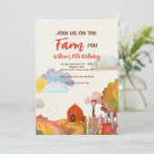 Red Barn Kaart (Staand voorkant)