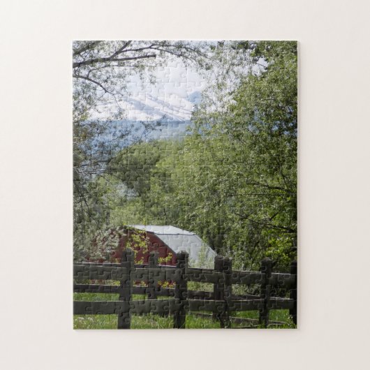 Red Barn Legpuzzel (Verticaal)
