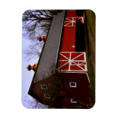 Red Barn Magneet (Verticaal)