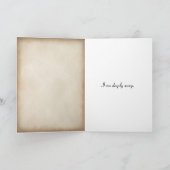 Red Barn met Tire Swing Sympathie Kaart (Binnen)